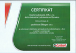 Certifikát Castrol